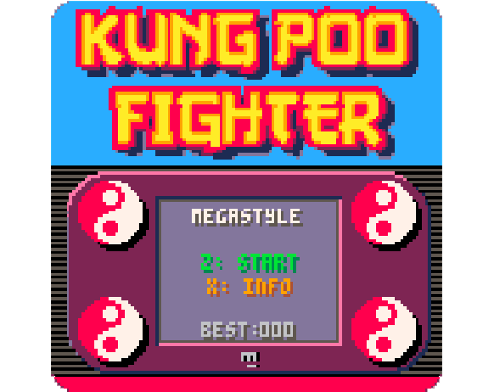 Kung Poo Fighter - PICO-8 version. Game Cover