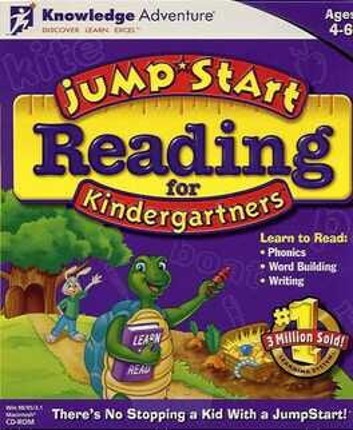 JumpStart Kindergarten Reading Game Cover