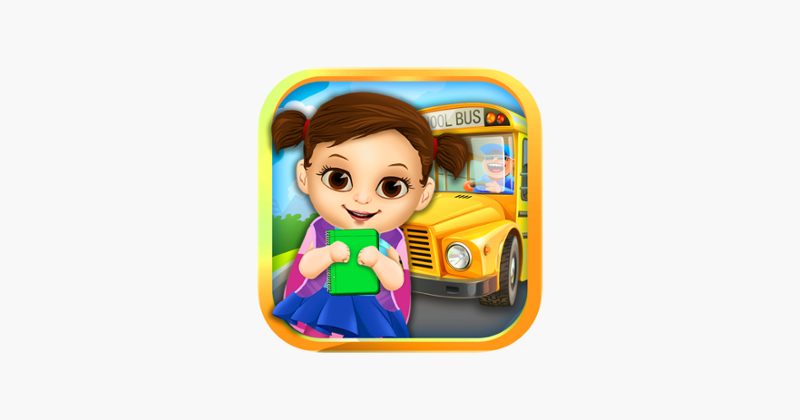 First Day of School - Baby Salon Make Up Story &amp; Makeover Spa Kids Games! Game Cover