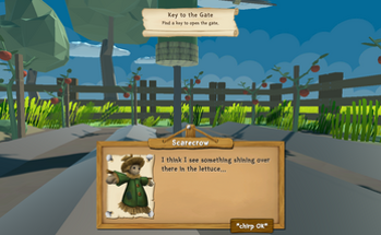 Scarecrow and Sparrow Image