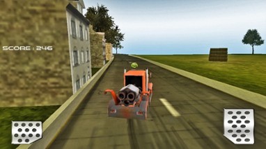 Heavy Truck Drive:Drifting on Road Image