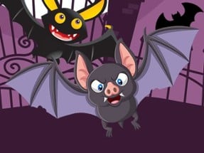 Scary Midnight Hidden Bats Image