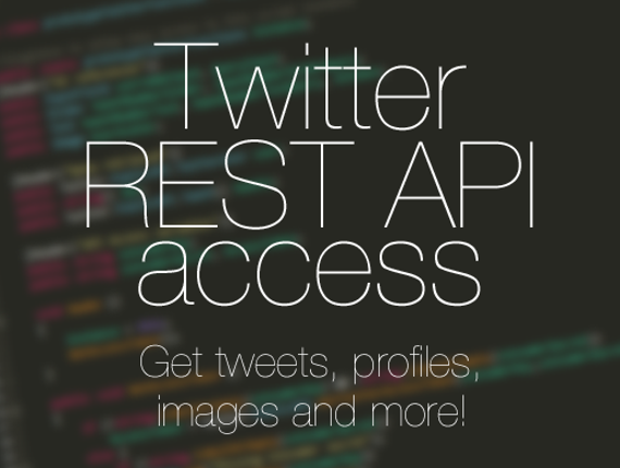 Twitter REST API tools for Unity Game Cover