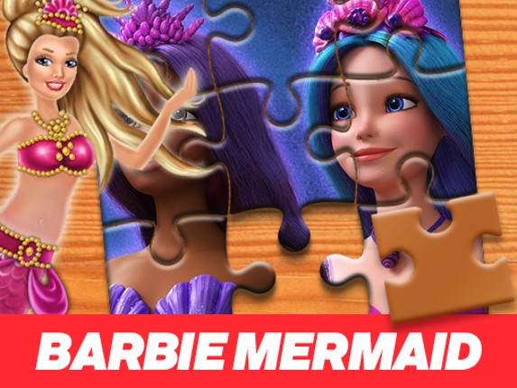 Barbie Mermaid Power Jigsaw Puzzle Game Cover