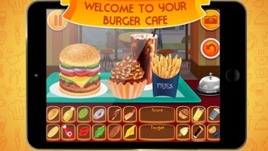 Burger Cafe - Cooking King Master Image