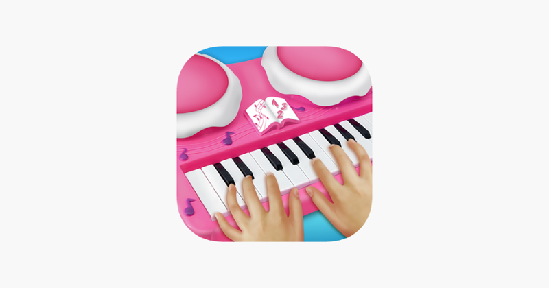 Girly Pink Piano Simulator Game Cover