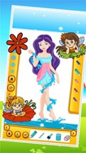 Beauty Fairy Princess Coloring Book Drawing for Kid Games Image