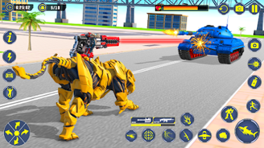 Shark Robot Car Transform Game Image