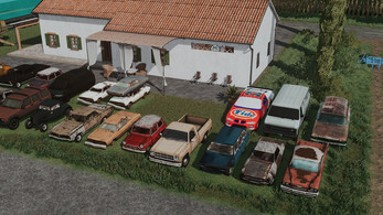 FS22 Placeable Junkyard Cars Image