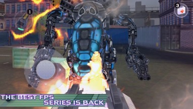 Robots War Shooting Battle Image