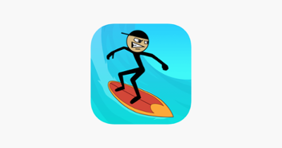 Stickman Surfer Image