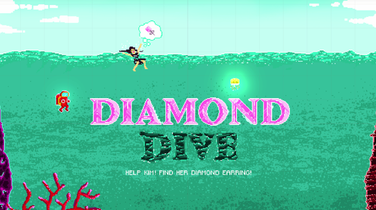 Diamond Dive - Find Kim's Diamond Earring Game Cover