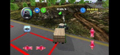 Tractor Farm Driver 3D Farming Image