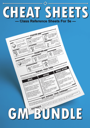 Class Cheat Sheets for 5e Game Cover