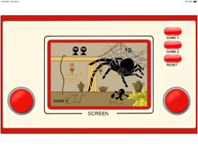 Electronic retro game - Spider Image