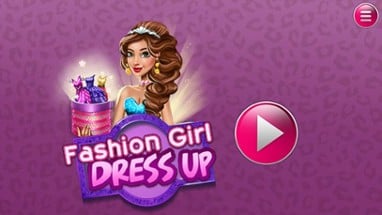 Fashion Girl Dress Up Party Image