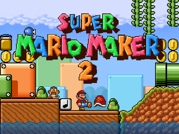 Super Mario Maker 2 - A Platformer Creator Game Cover