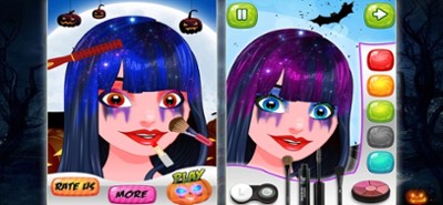 Halloween Makeup: DressUp Game Image