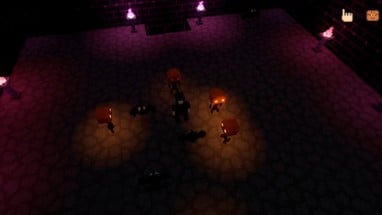 Spooky Halloween in the Voxel World Image