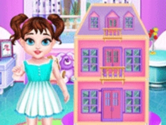 Baby Taylor Doll House Decorating Game Cover