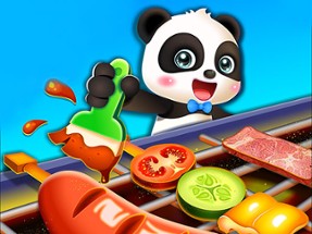 Little Pandas Food Cooking Image