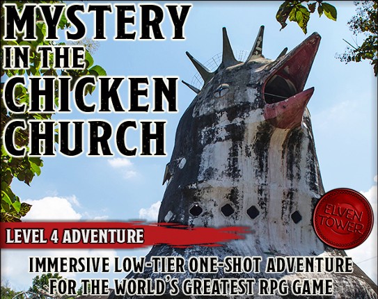 Mystery in the Chicken Church - Level-4 D&D Adventure Game Cover