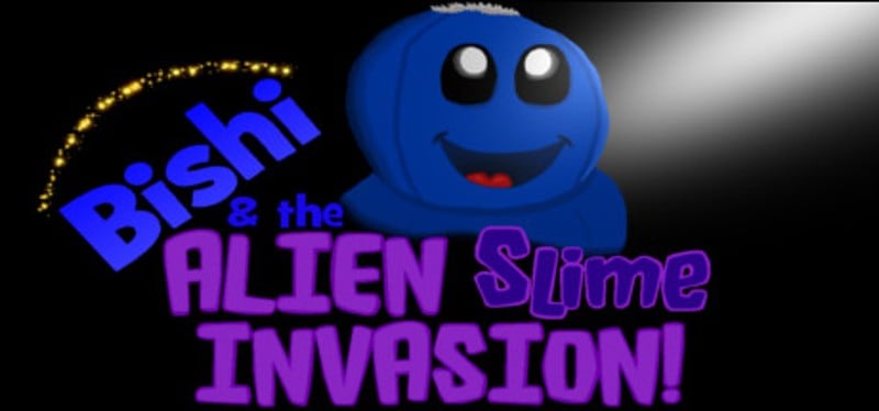 Bishi and the Alien Slime Invasion! Game Cover