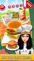 Burger Maker-Free Fast Food Cooking and Restaurant Manager Game for Kids,Boys &amp; Girls Image