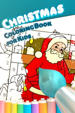 Christmas Coloring Book for Kids Game Cover