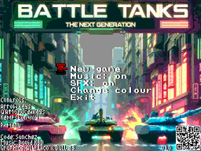 Battle Tanks: The Next Generation | ZX Spectrum Next Image