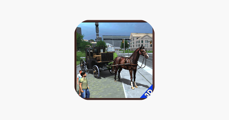 Horse Carriage Transport 3d Game Cover