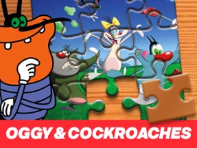 Oggy and the Cockroaches Jigsaw Puzzle Image