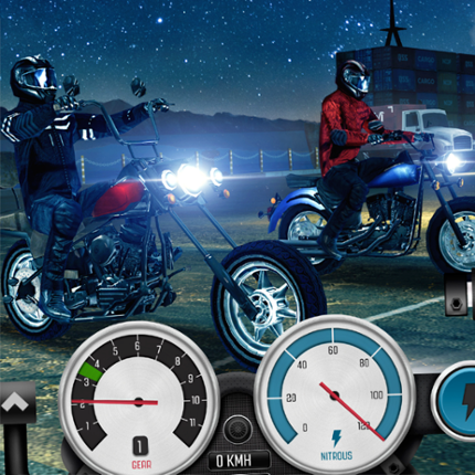 Top Bike: Real Racing Speed &amp; Best Moto Drag Racer Game Cover