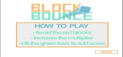 Block Bounce  Avoid Red Blocks Image