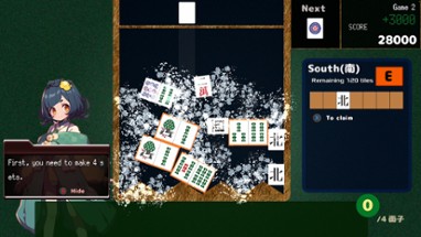 Drop Mahjong tiles Image