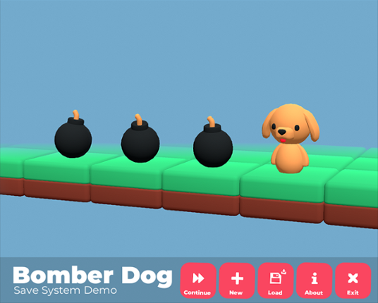 Bomber Dog - Component Save System Example Game Cover