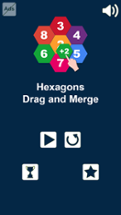 Hexagons: Drag and Merge Numbers Image