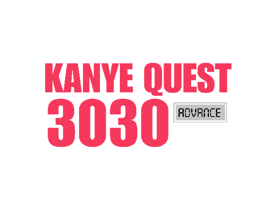 KANYE QUEST 3030 Advance Game Cover