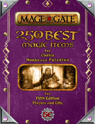 250 Best Magic Items for Clerics, Monks, and Paladins Game Cover
