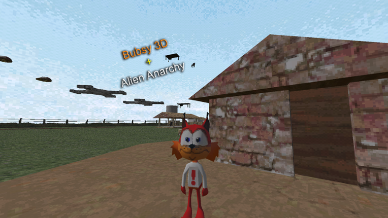 Bubsy 3D x Alien Anarchy - Combined Fan Game Game Cover
