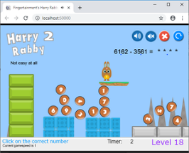 HarryRabby 2 Subtraction with 2 Decimal Places FREE Image