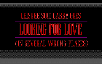 Leisure Suit Larry 2: Goes Looking for Love (in Several Wrong Places) Image