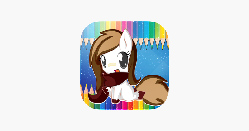 My Pony Coloring Pages Game Cover