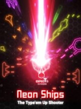 Neon Ships: The Type'em Up Shooter Image