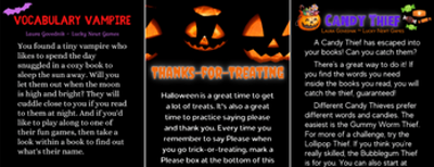 Spooktacular Bookmarks Image