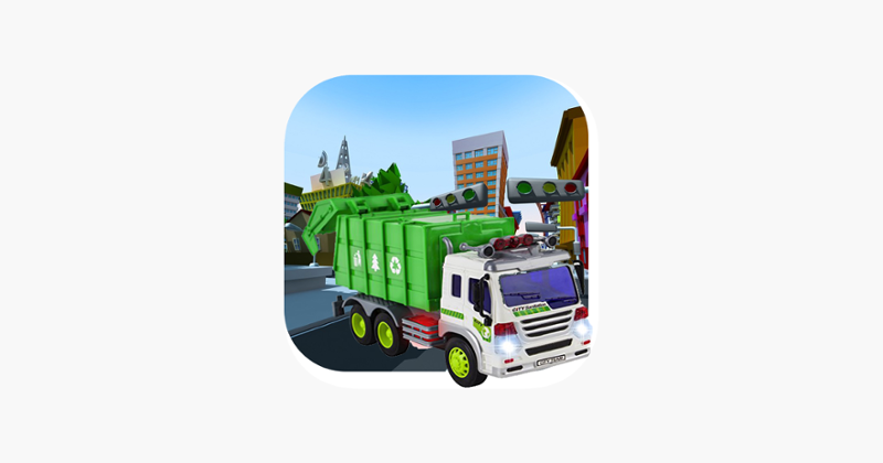 Cube Garbage Truck Park:Drive in City Game Cover