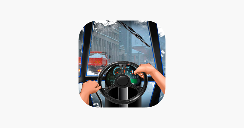 Drive Snowplow in City Game Cover