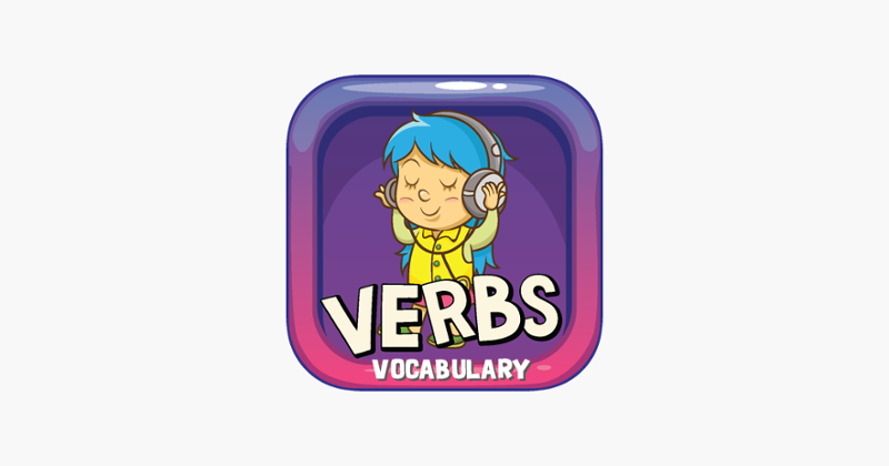 Baby Learn Verbs Flashcards: English Vocabulary Learning Game Cover