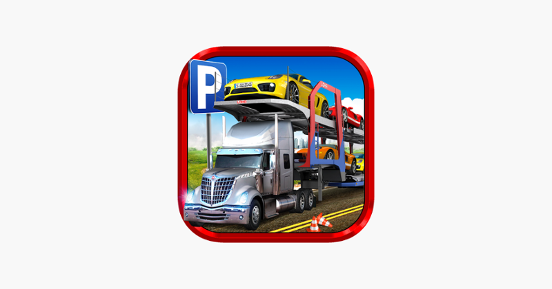 Car Transport Truck Parking Simulator - Real Show-Room Driving Test Sim Racing Games Game Cover