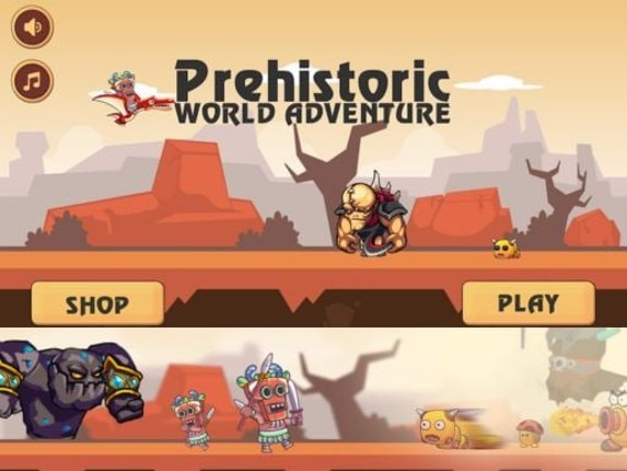 Prehistoric World Adventure Game Cover